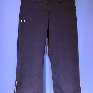 UNDER ARMOUR Cropped Wide Leg Yoga Pants